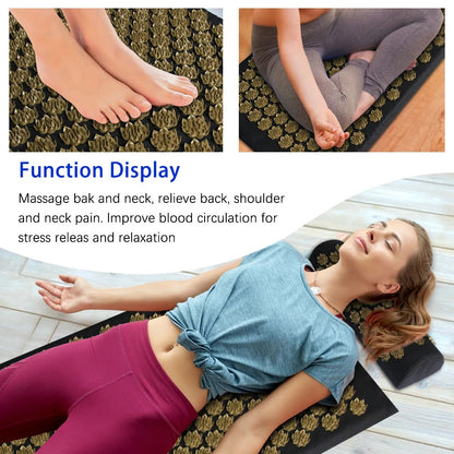 Premium Yoga Acupressure Mat
