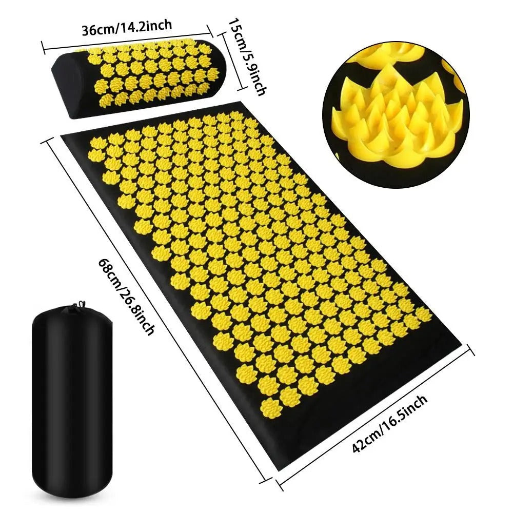 Premium Yoga Acupressure Mat
